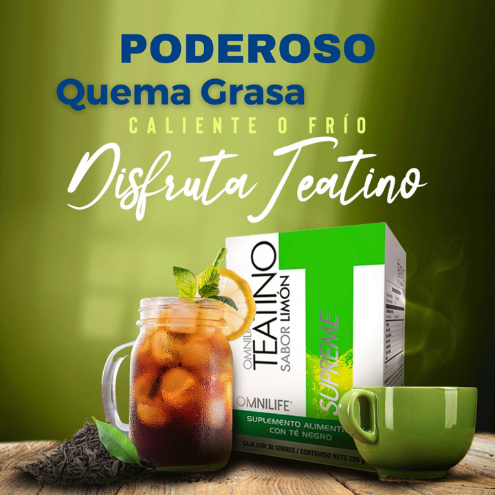 POTENTE QUEMADOR DE GRASA EN TÉ DE LIMÓN